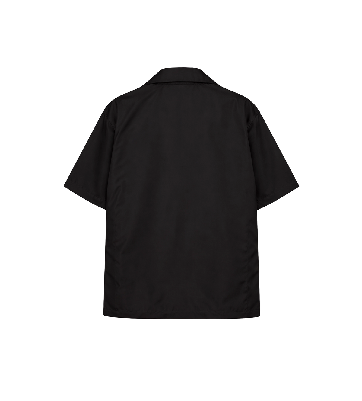 Re-Nylon Short-Sleeved Shirt in Black