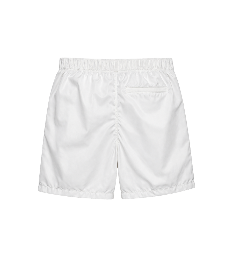Prada Re-Nylon Swim Shorts in White