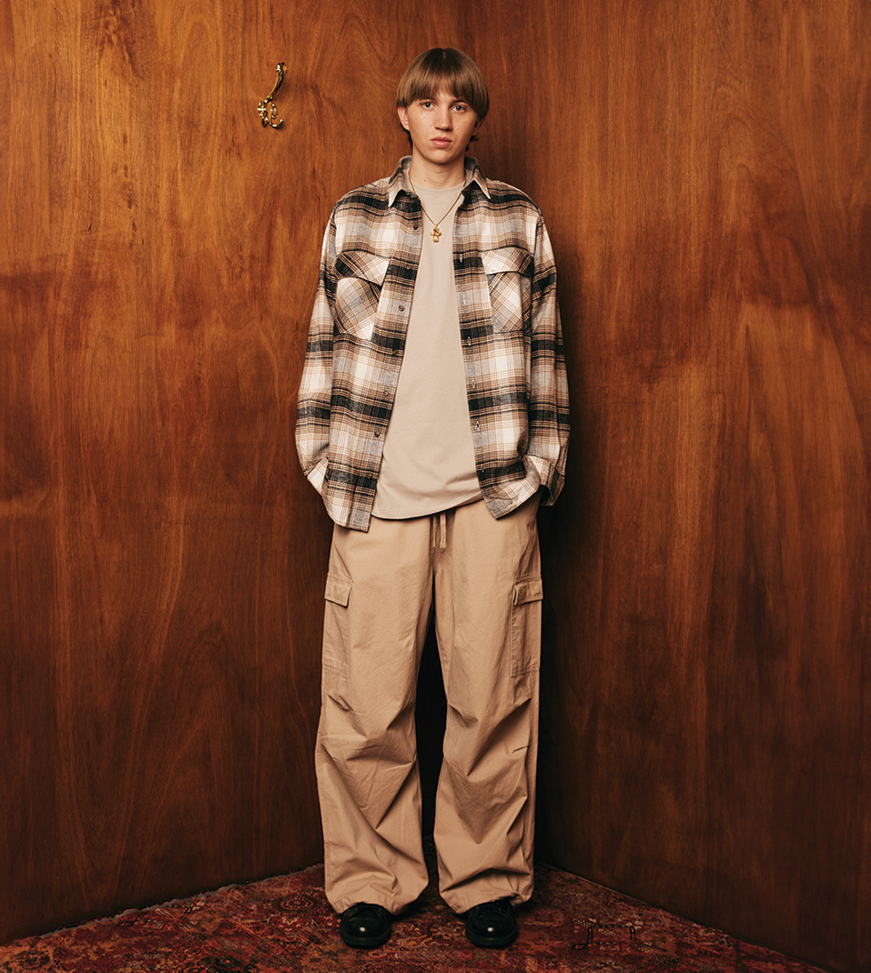 Parachute Pants Beige