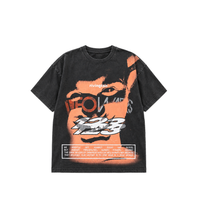 Info War CVA T-shirt Zwart