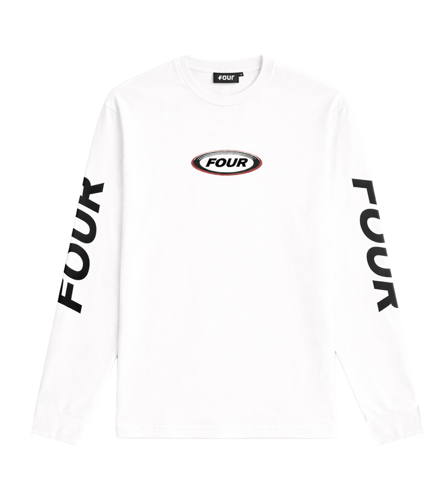 Reconstructed Circles Longsleeve White