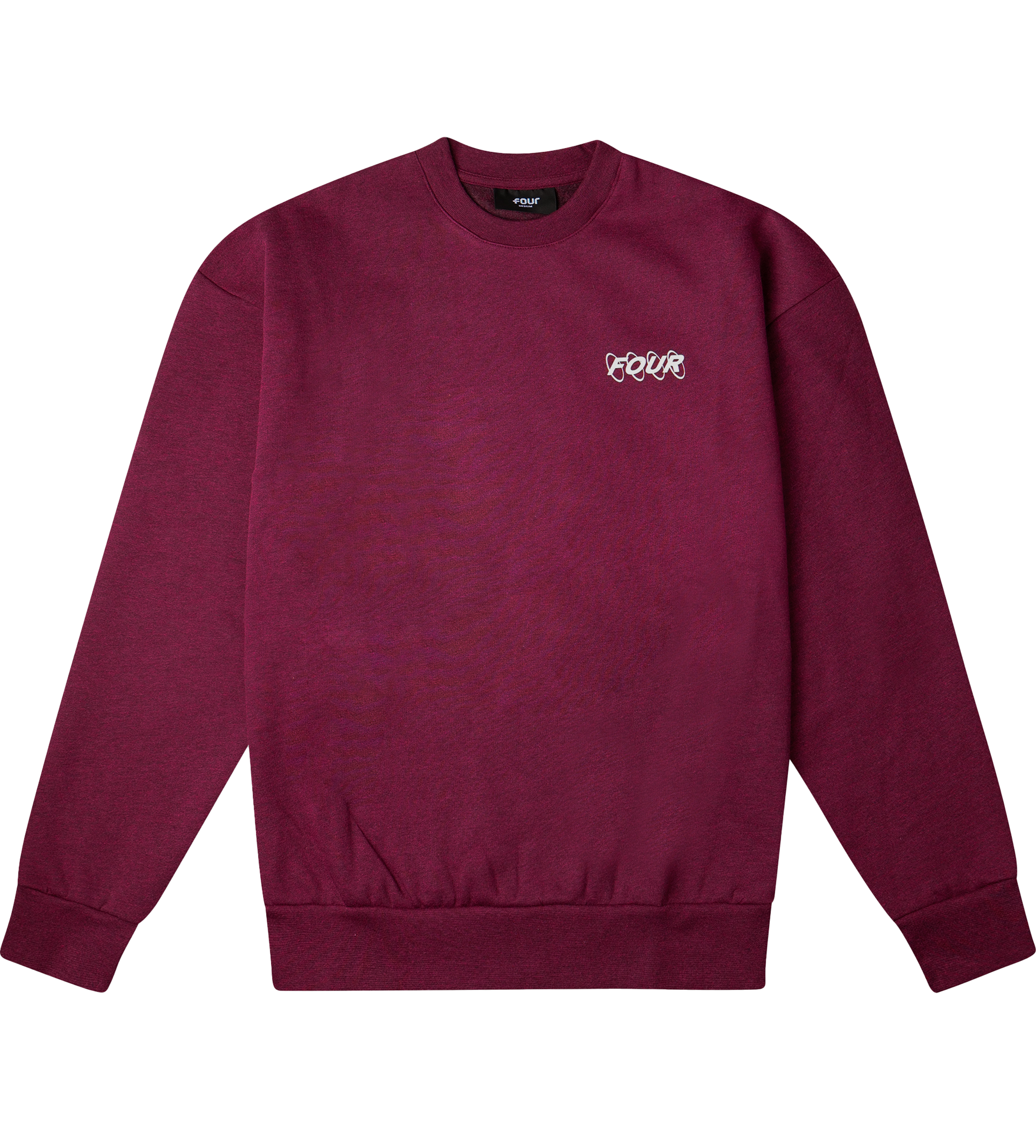 Circles Logo Crewneck Red Melange