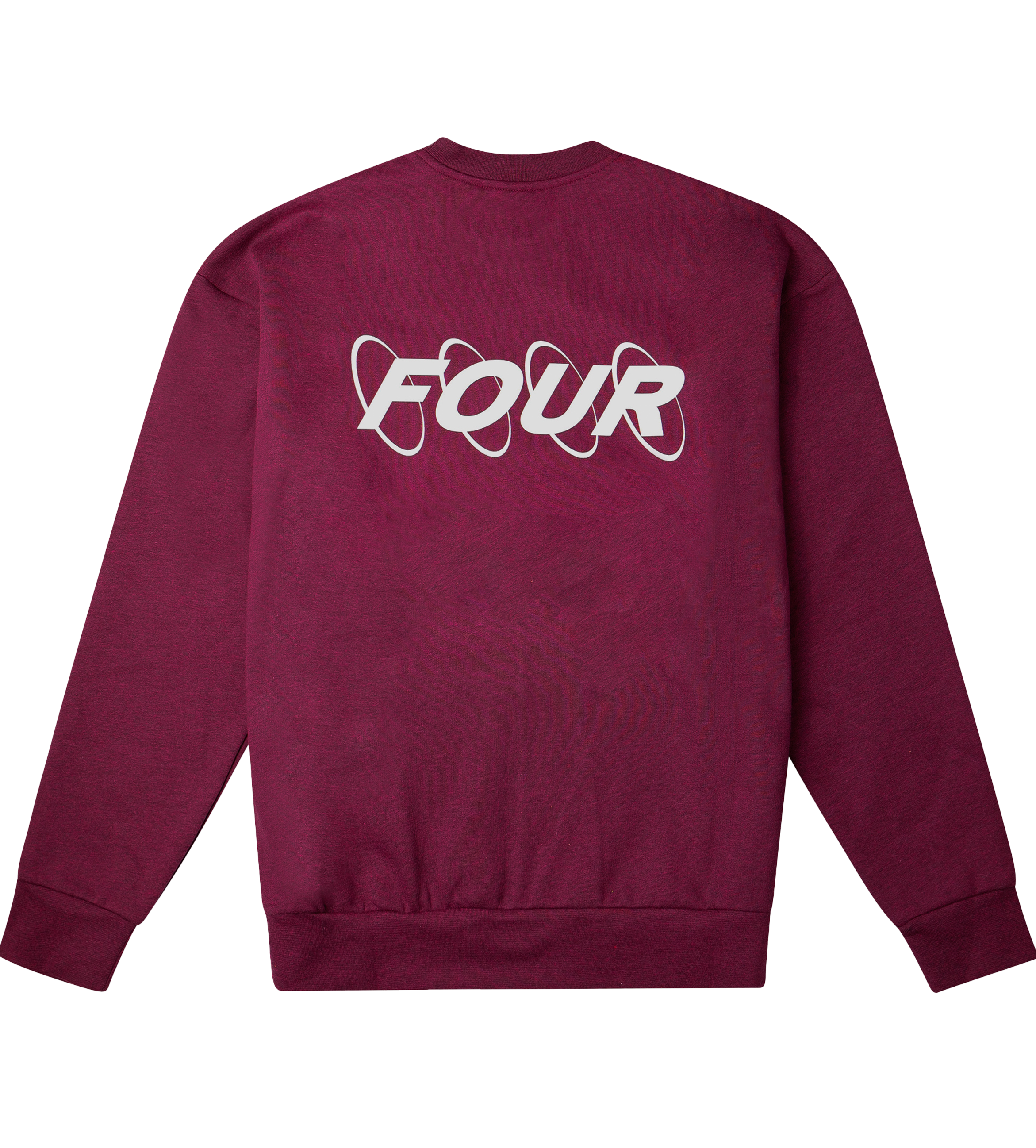 Circles Logo Crewneck Red Melange