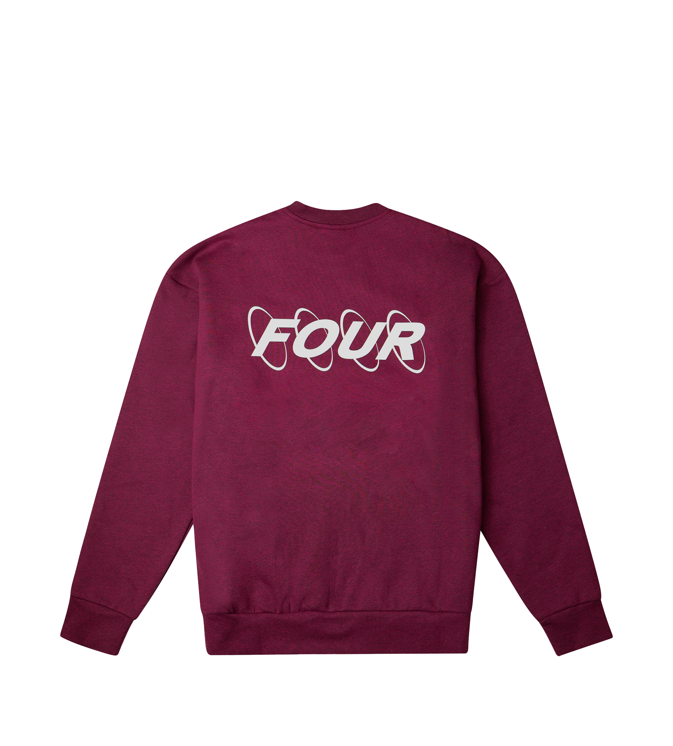 Circles Logo Crewneck Red Melange