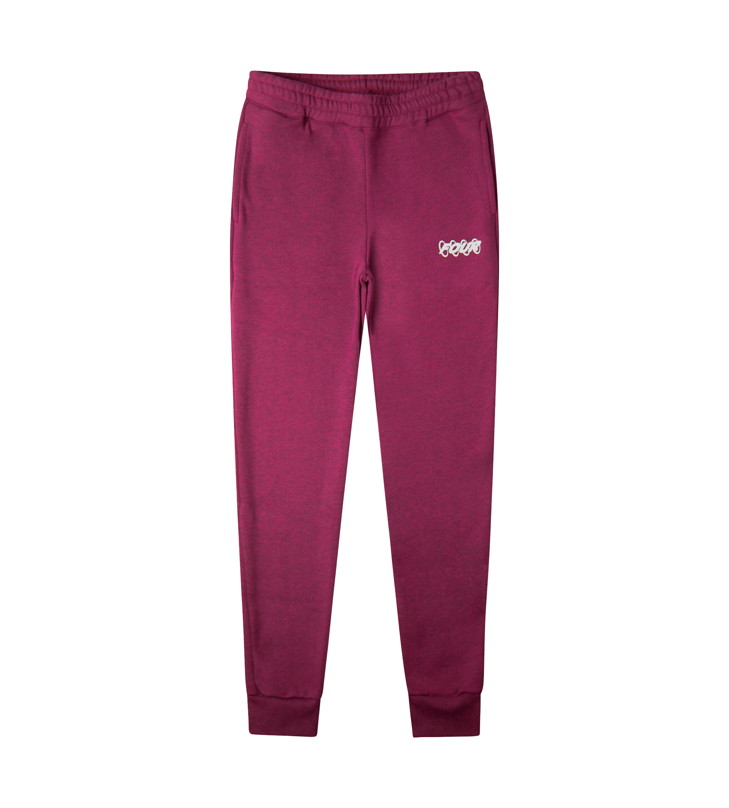 Circles Logo Sweatpants Red Melange
