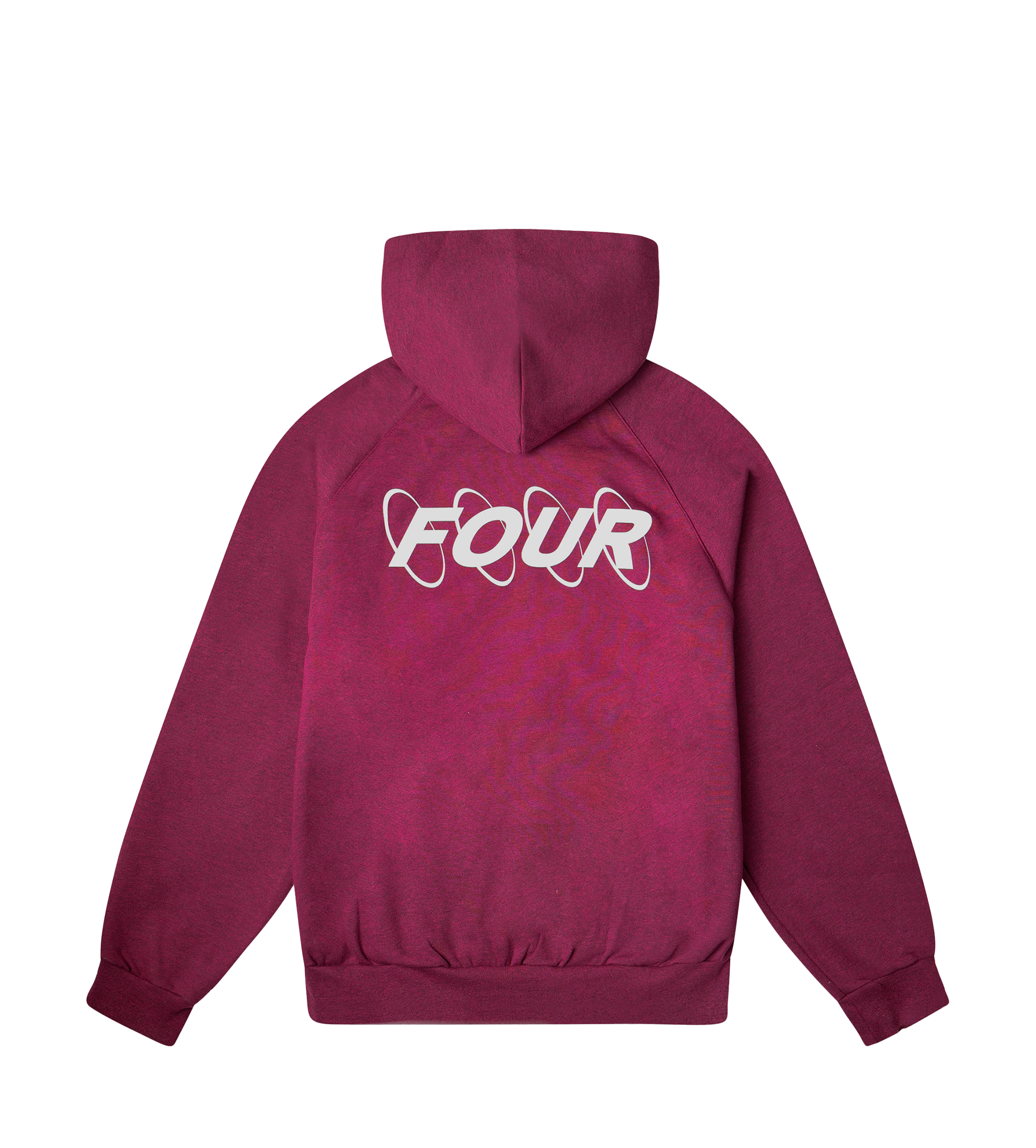 Circles Logo Zip Up Vest Red Melange