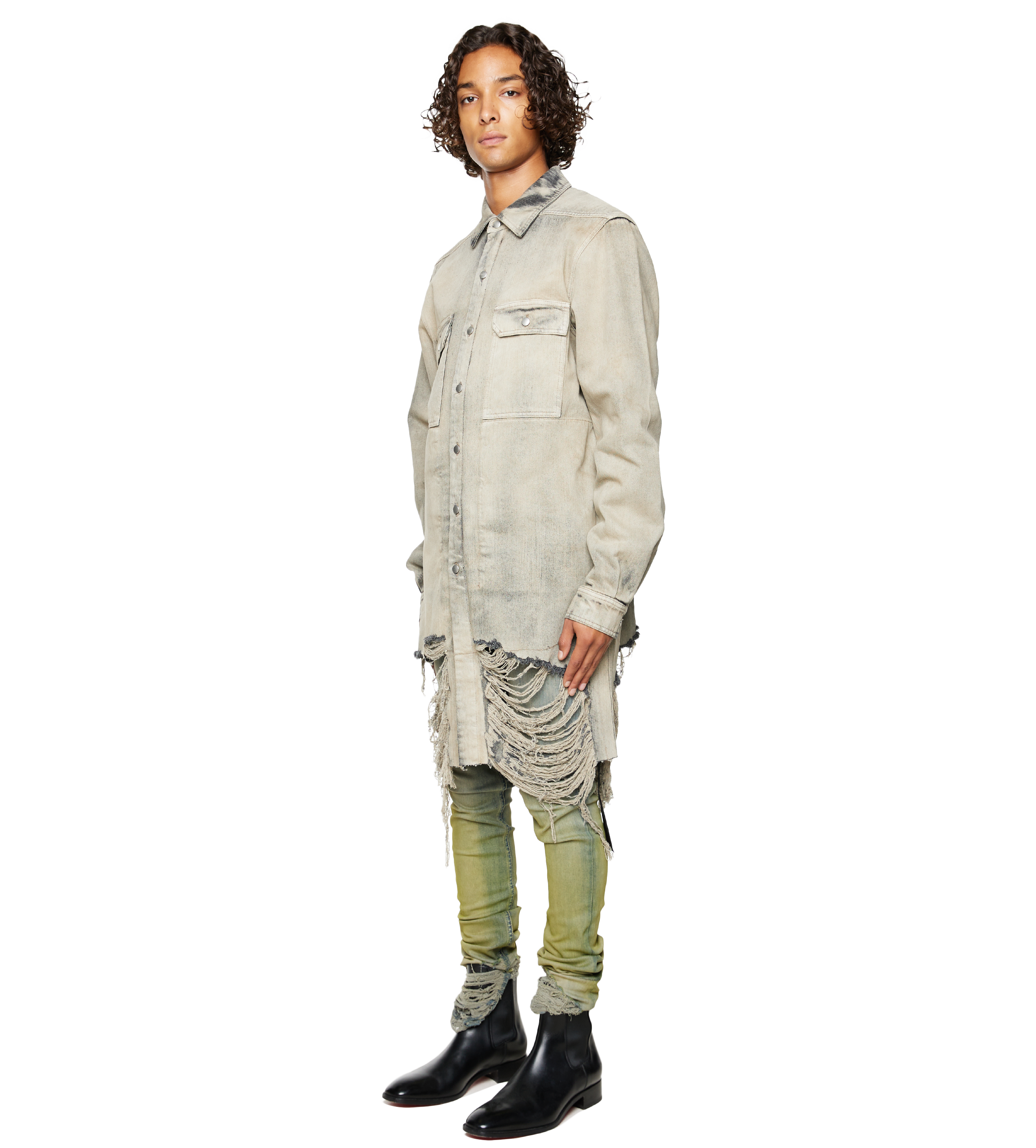 Outershirt Denim Mineral Pearl