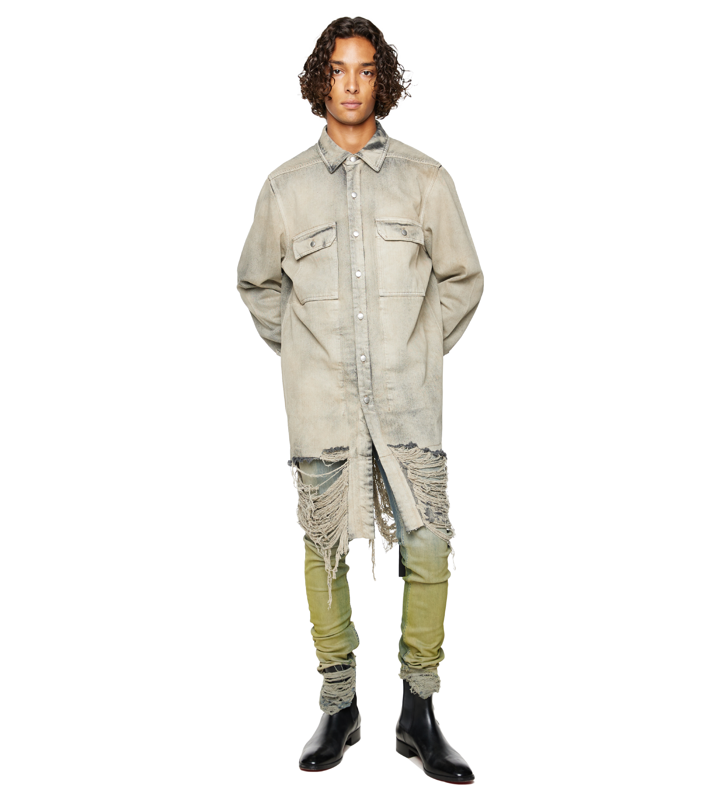 Outershirt Denim Mineral Pearl