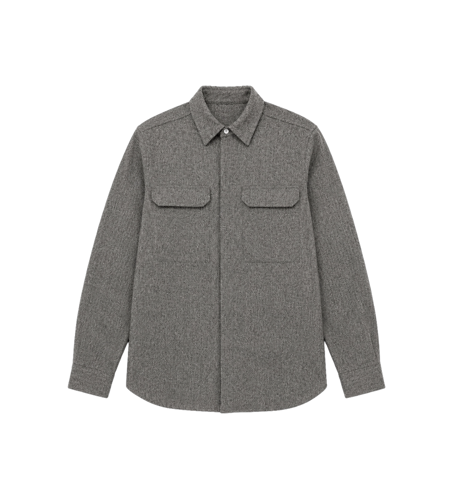 Tower Outershirt Black Melange