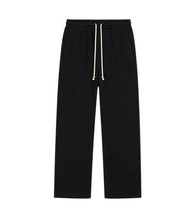 Drawstring Wool Dietrich Trousers Black