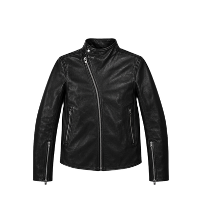 Release Padded Leather Jacket – Black