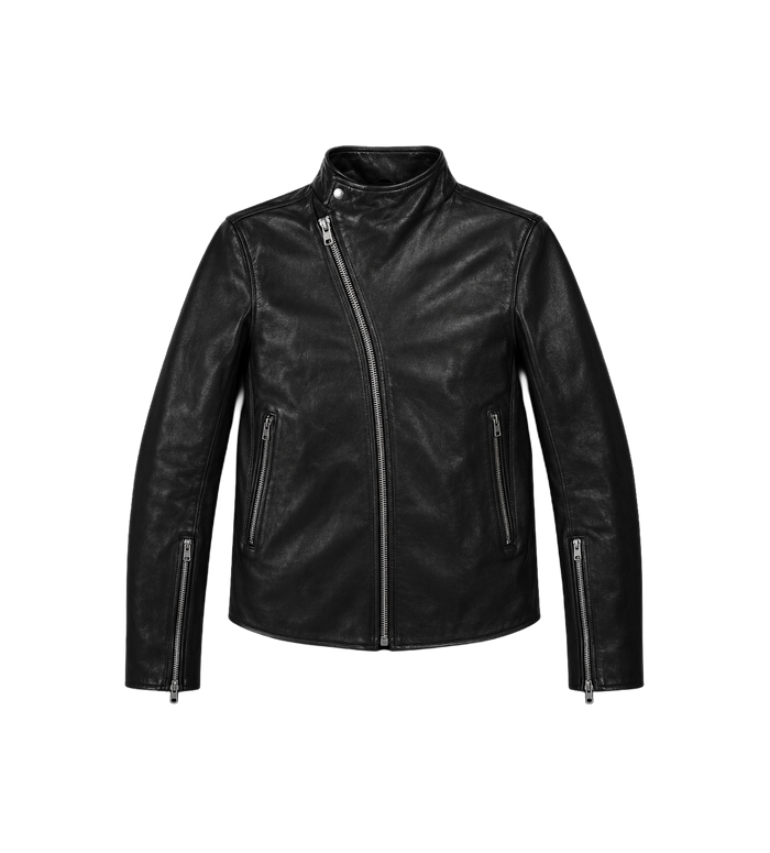 Release Padded Leather Jacket – Black