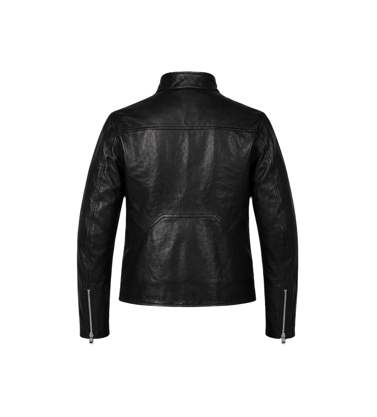 Release Padded Leather Jacket – Black