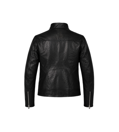 Release Padded Leather Jacket – Black