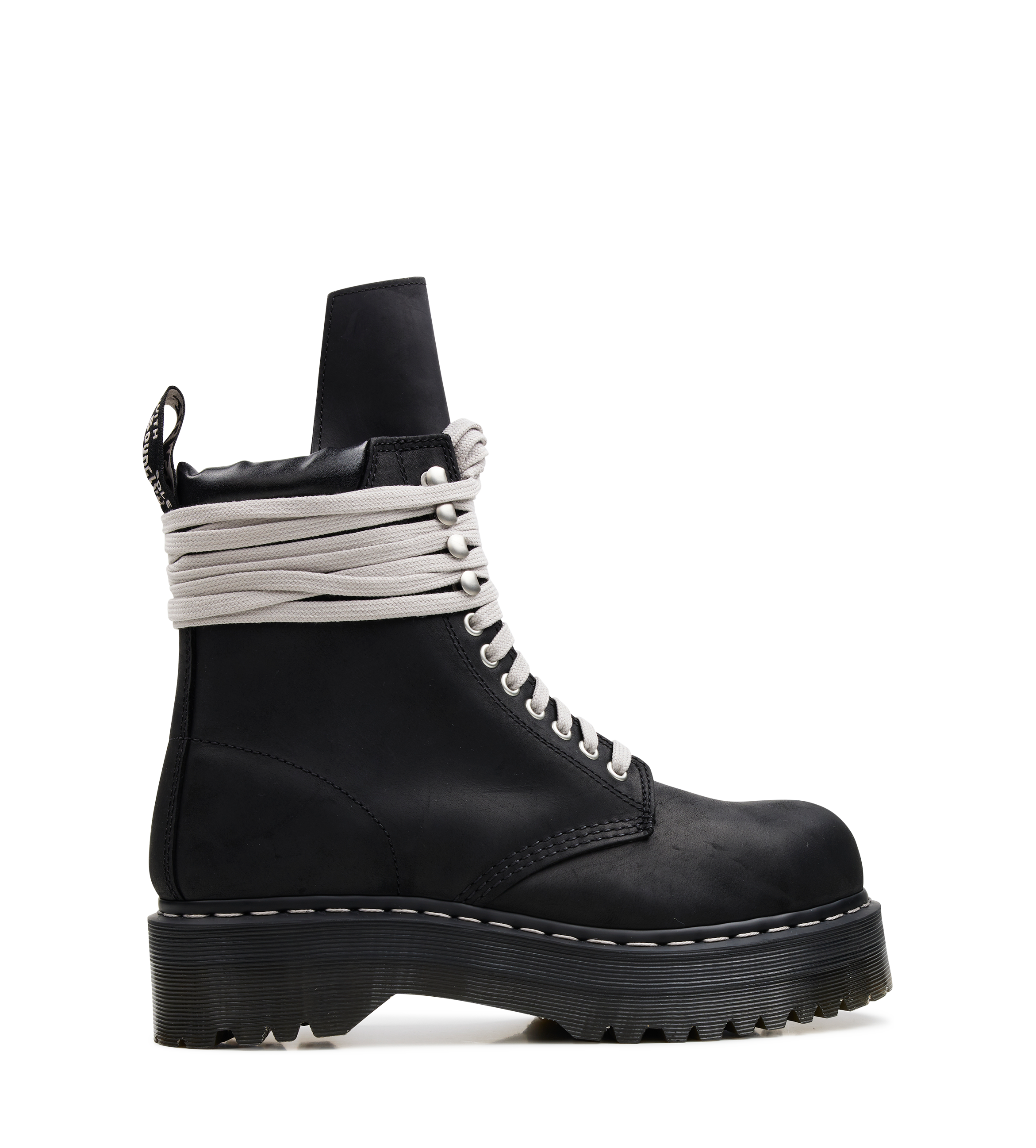 Rick Owens x Dr. Martens Quad Sole Steel Toe Boot