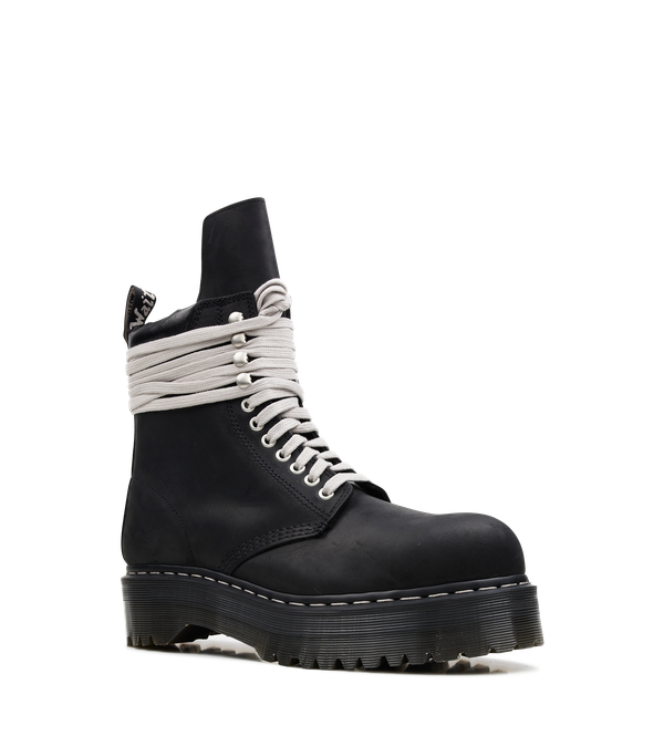Rick Owens x Dr. Martens Quad Sole Steel Toe Boot