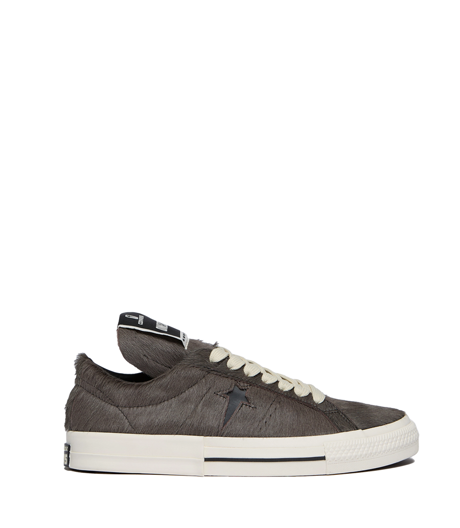 Converse x DRKSHDW HO25 Onestar Hair-On Cowhide in Black