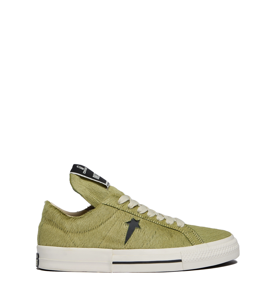 Converse x DRKSHDW HO25 Onestar Hair-On Cowhide in Green