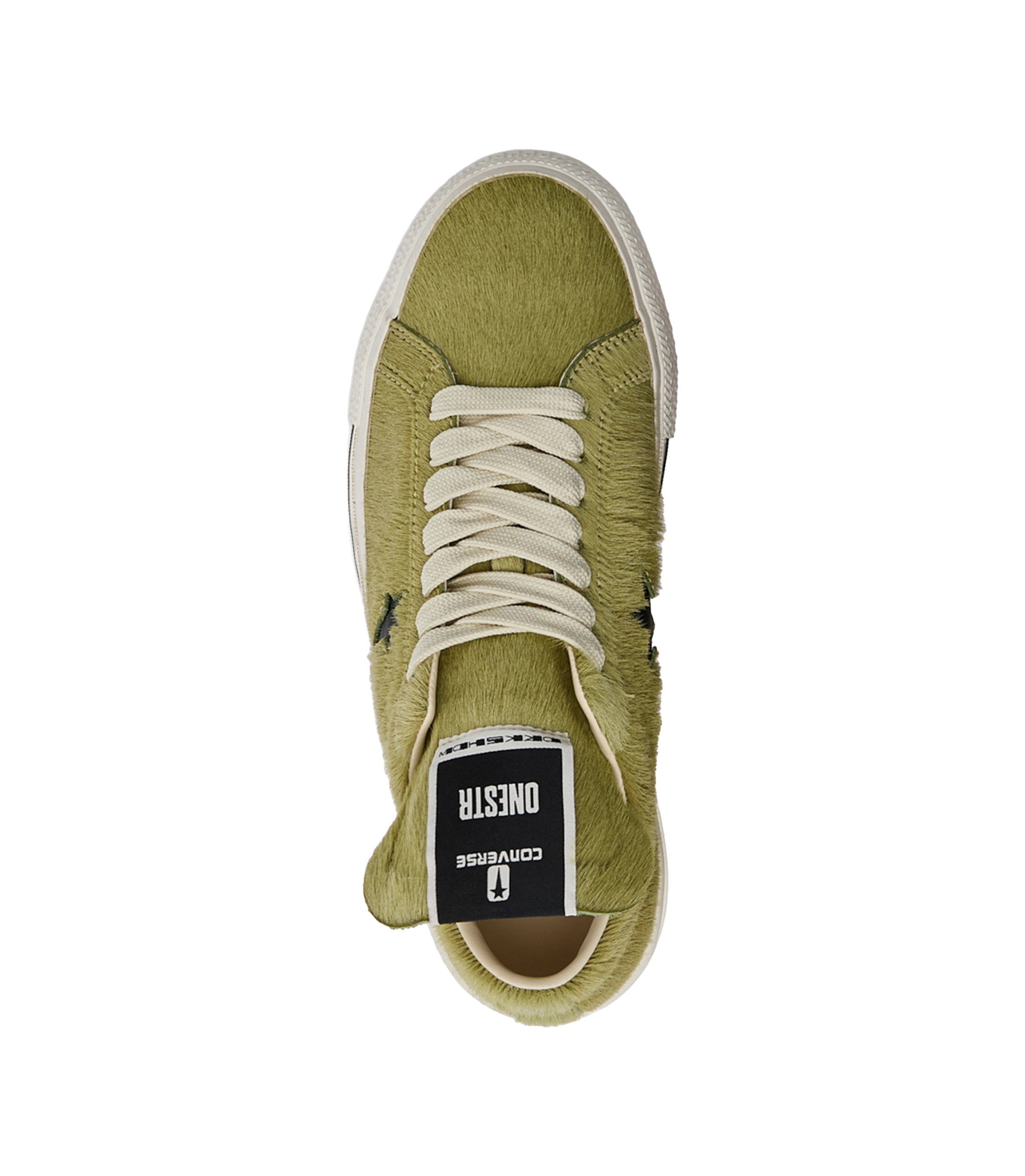 Converse x DRKSHDW HO25 Onestar Hair-On Cowhide in Green