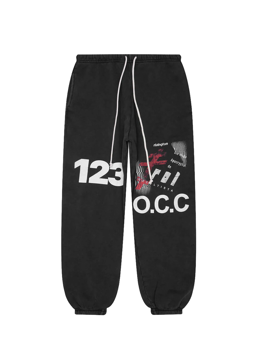 123 Rivington Apocrypha Enemy Sweatpant in Mechanic Black