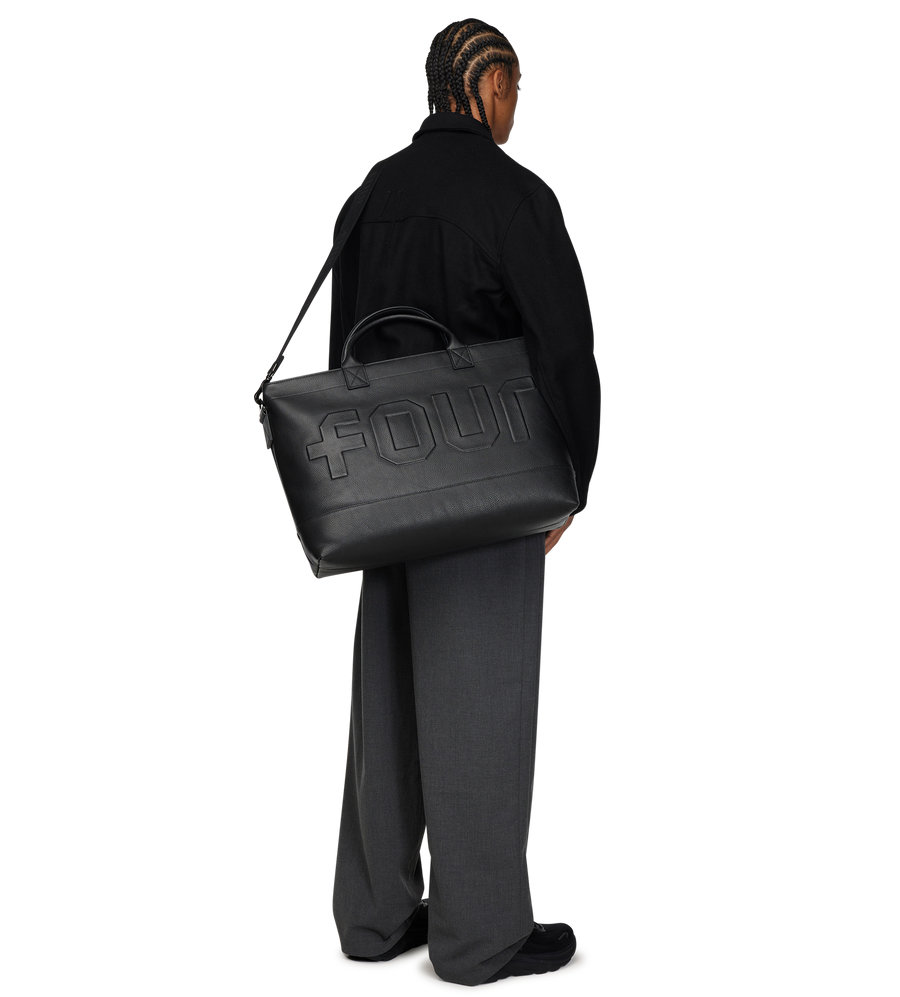 Leather Shopper