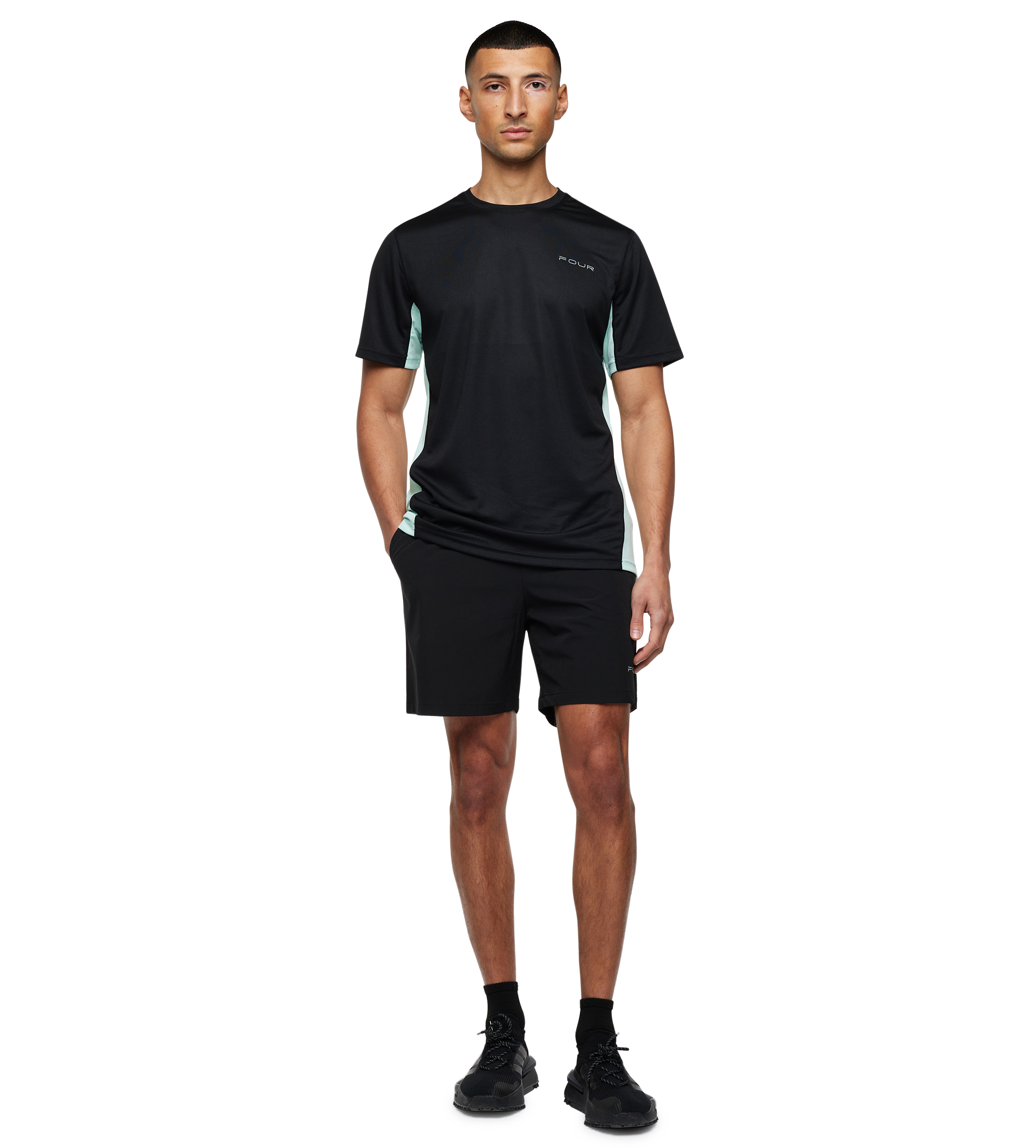 Sportswear Shorts Black/ Reflective