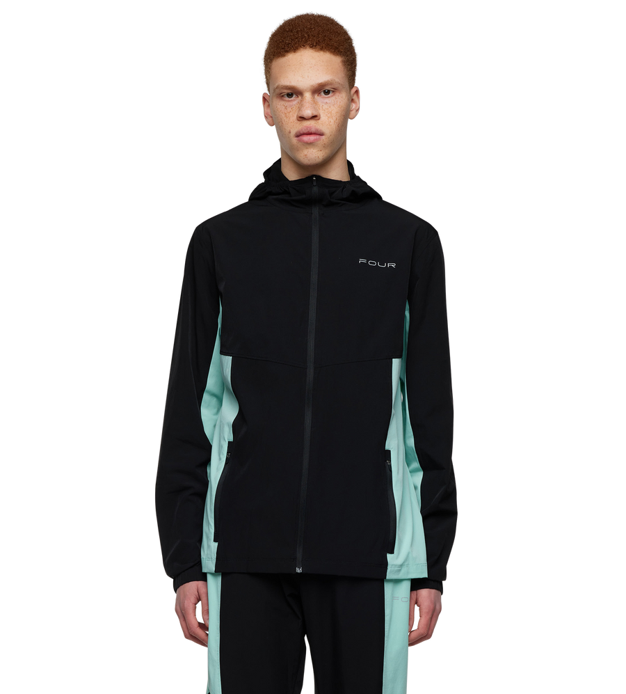 Sportswear Trackjacket Black/ Light Green