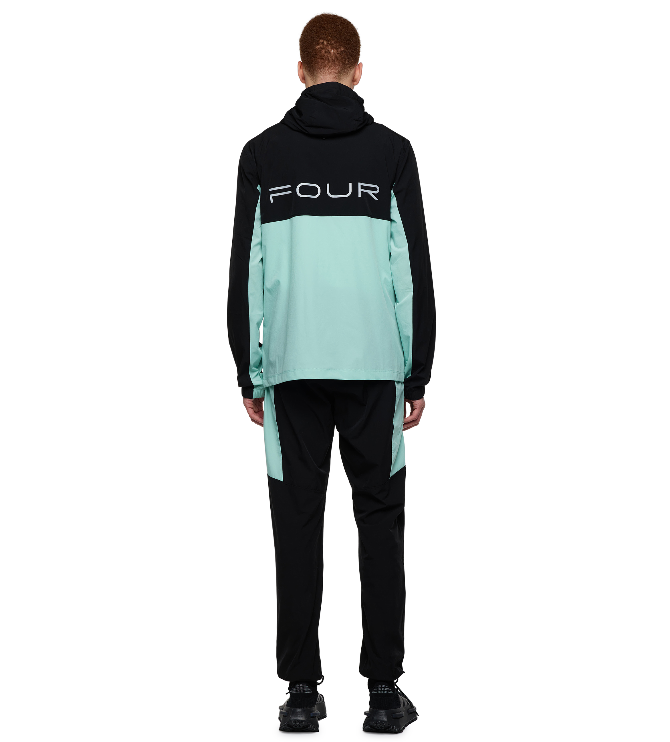 Sportswear Trackjacket Black/ Light Green