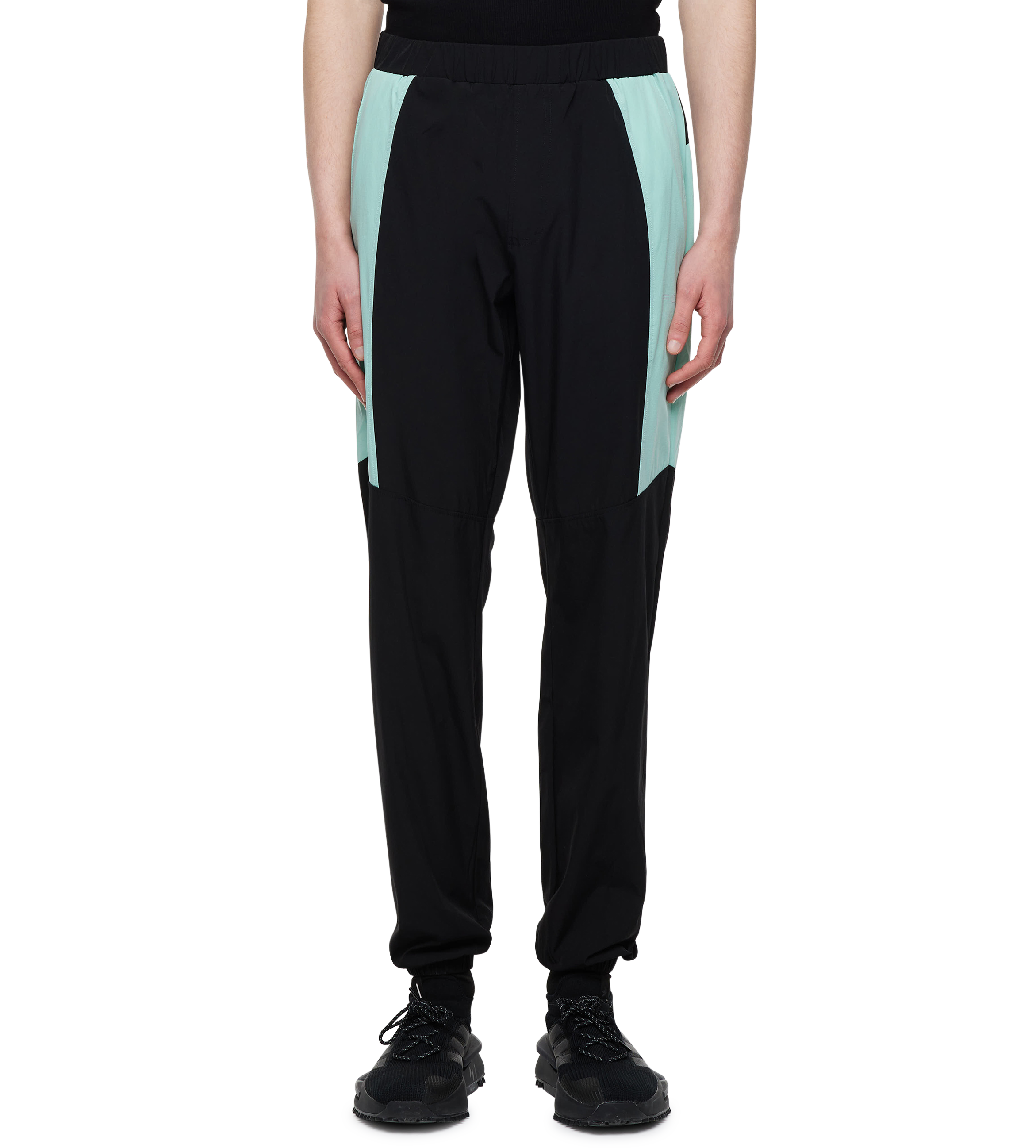 Sportswear Trackpants Black/ Light Green
