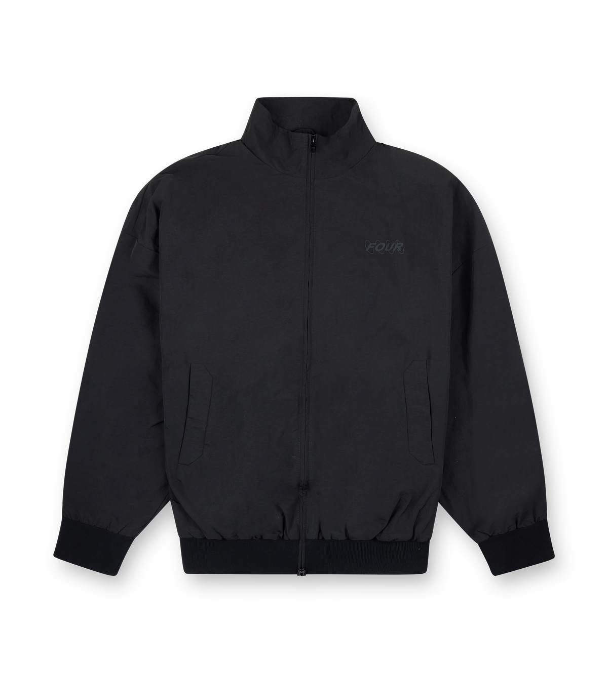 Circles Track Jacket Black