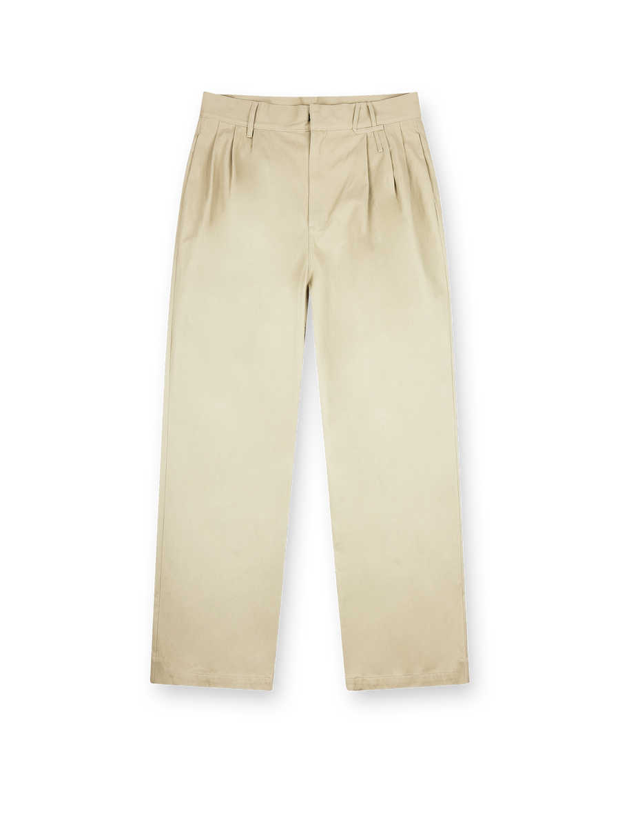Script Trousers Oatmeal