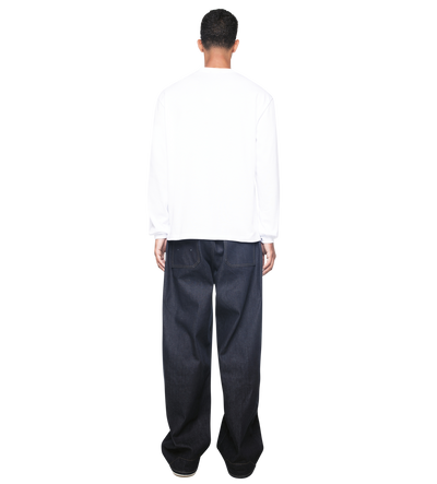Beltloop Longsleeve White