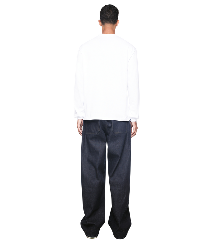 Beltloop Longsleeve White
