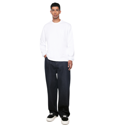Beltloop Longsleeve White