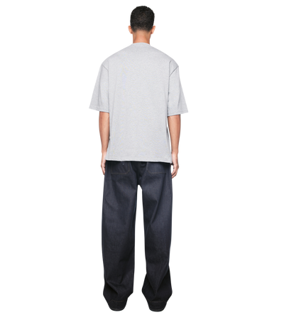 Logo Heavy T-shirt Grey Melange