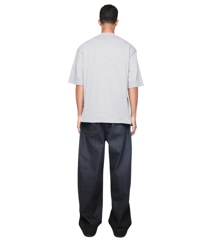 Logo Heavy T-shirt Grey Melange