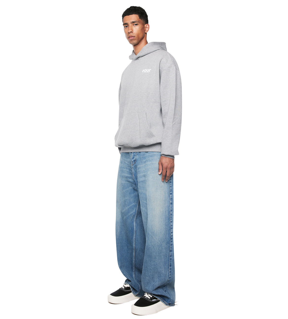 Logo Hoodie Grey