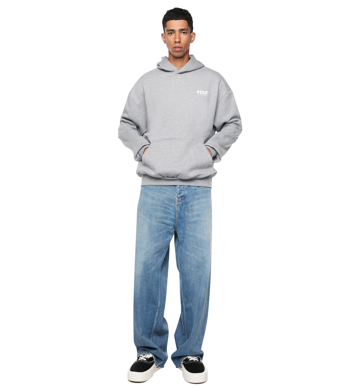 Logo Hoodie Grey