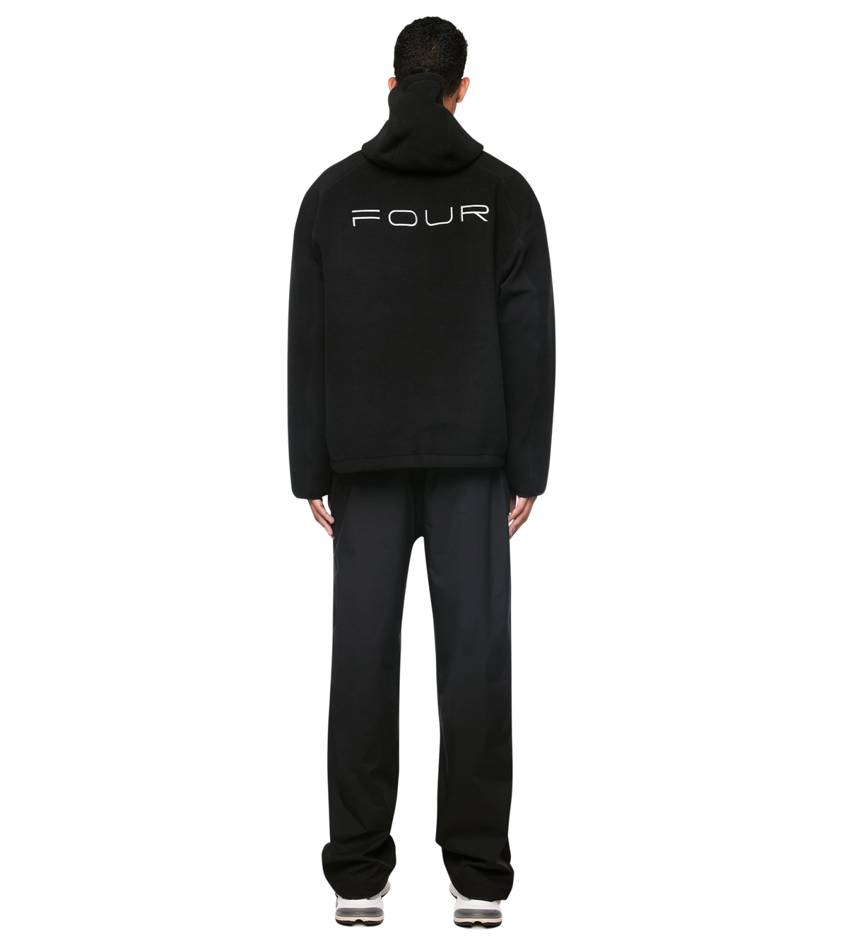 Sportswear Fleece Anorak Zwart