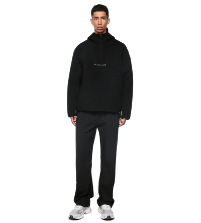 Sportswear Fleece Anorak Zwart