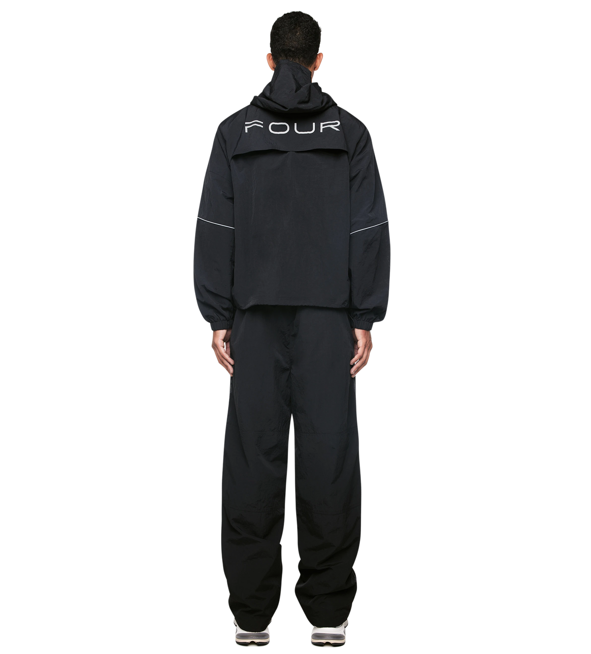 Sportswear Windbreaker Trackjacket Black