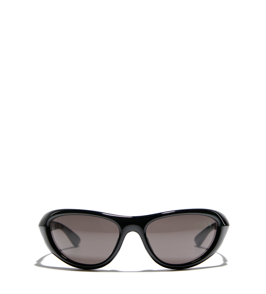 Curve Sporty Cat Eye Sunglasses Black