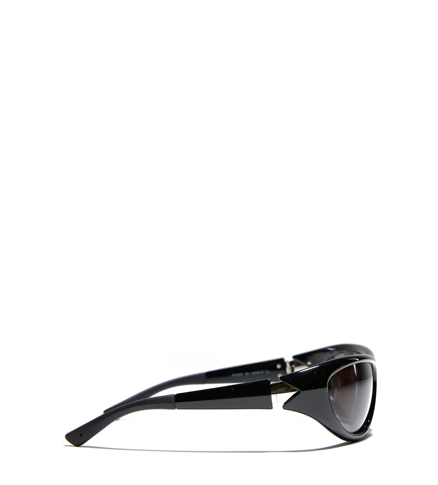 Curve Sporty Cat Eye Sunglasses Black