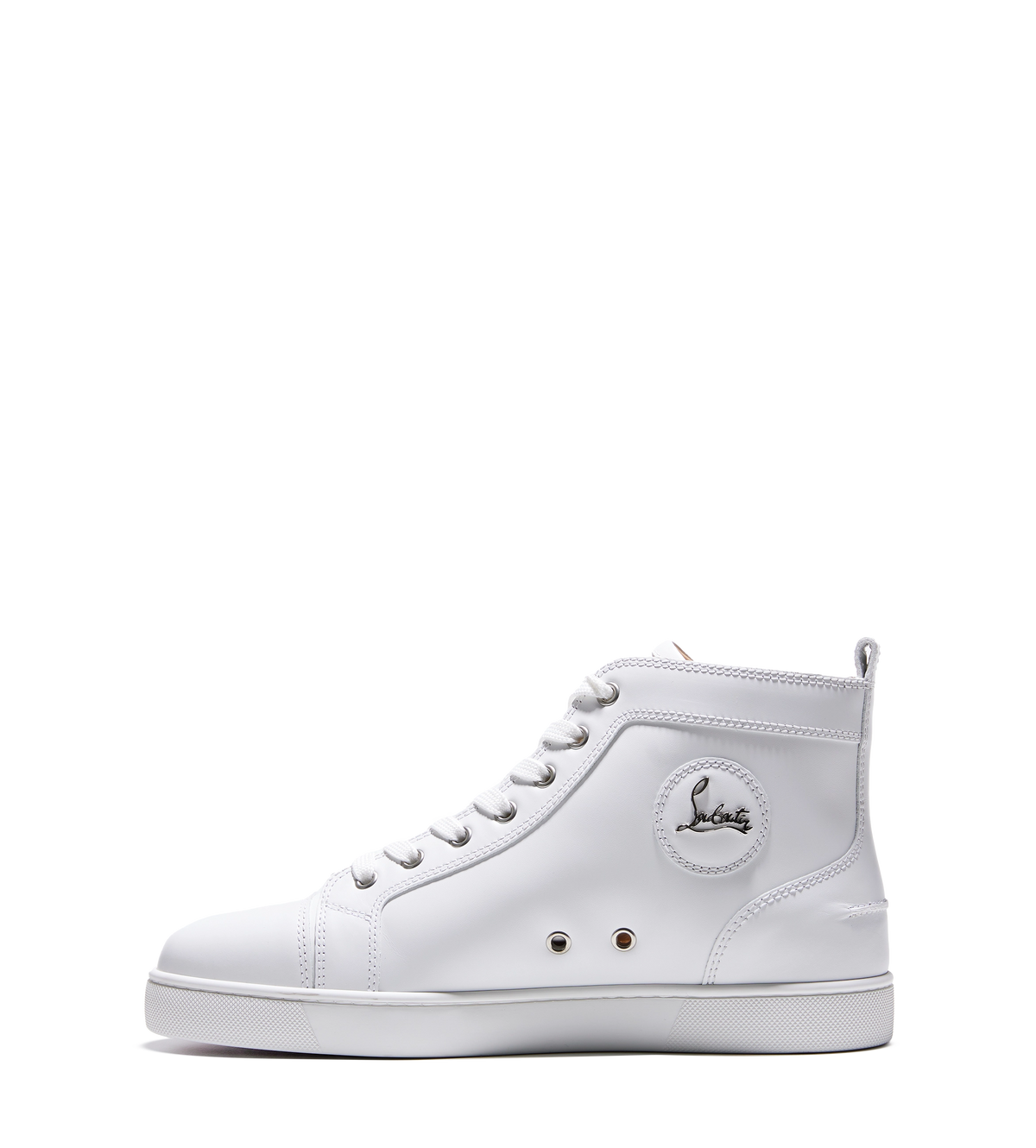 Louis Flat Calf White