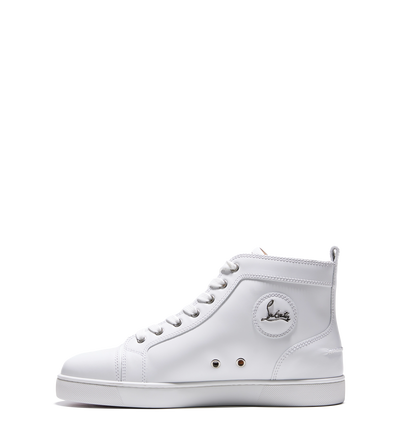 Louis Flat Calf White