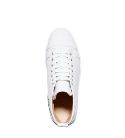 Louis Flat Calf White