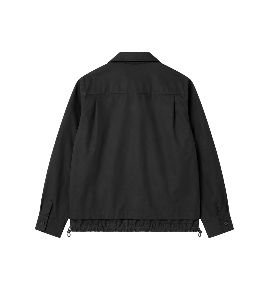 Poplin Shirt Zwart