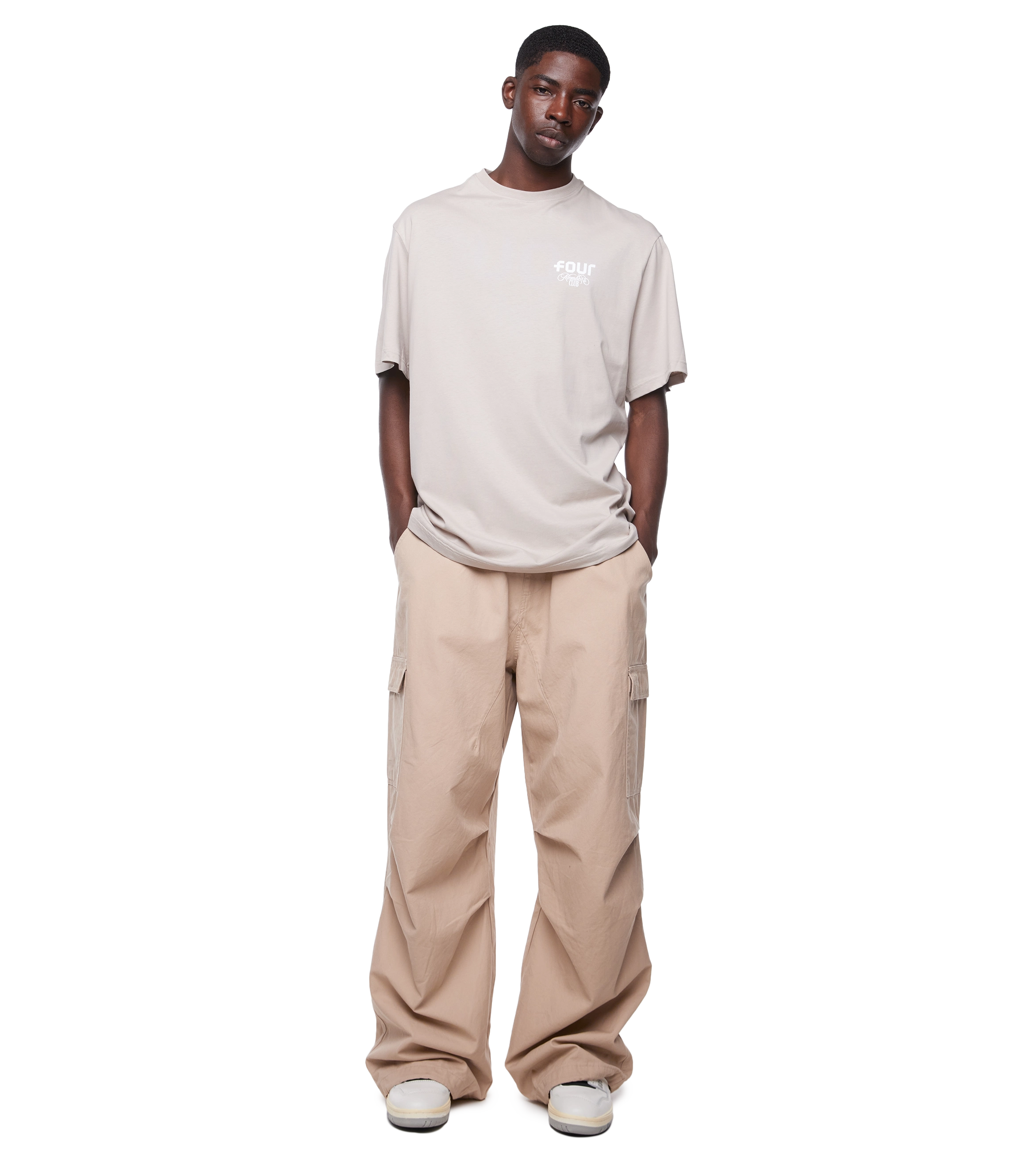 Parachute Pants Beige