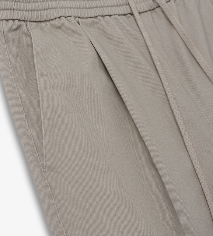 Pleat Front Drawstring Pant Seal