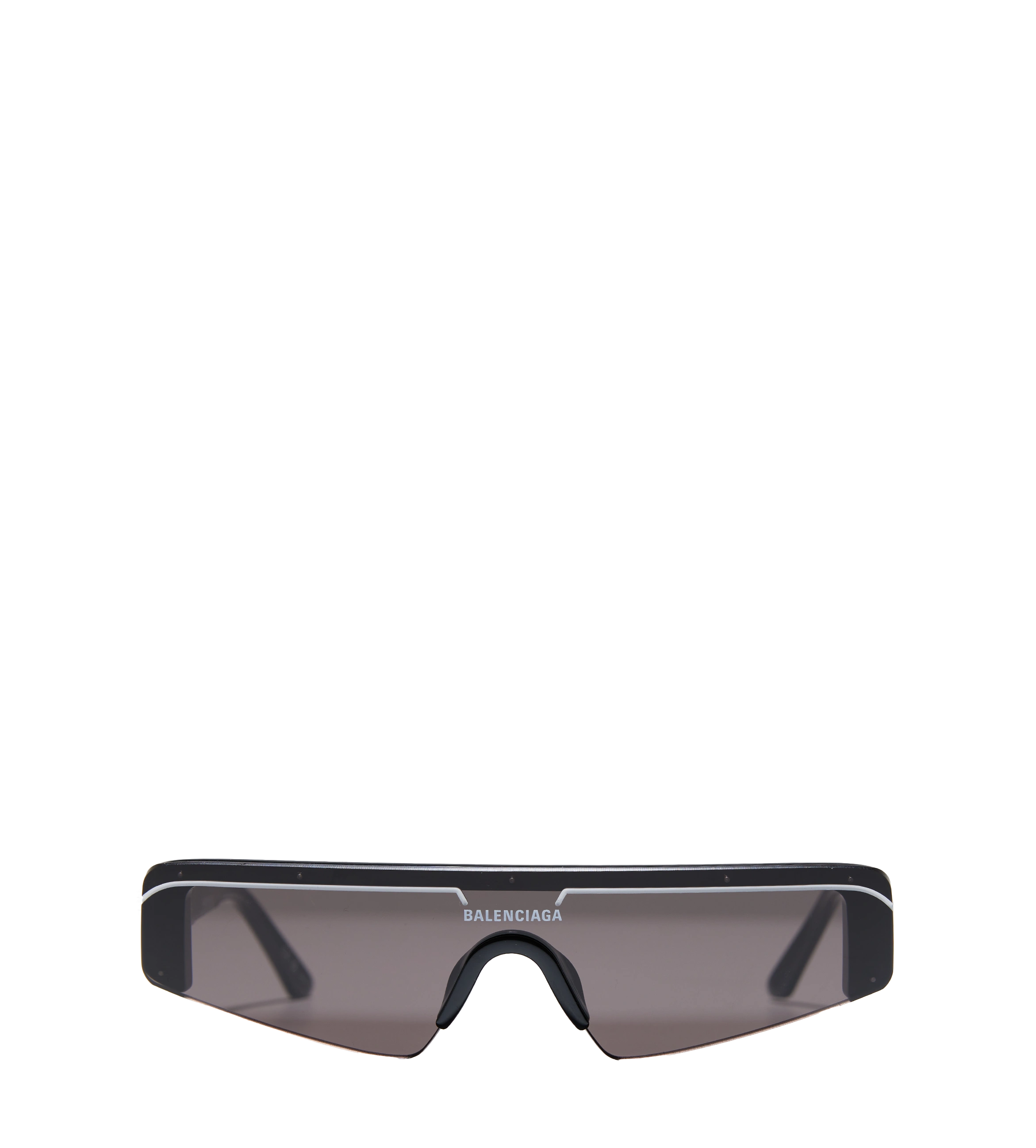 Ski Rectangle Sunglasses Black